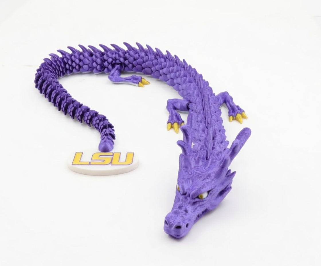 3D Dragon - LSU Logo