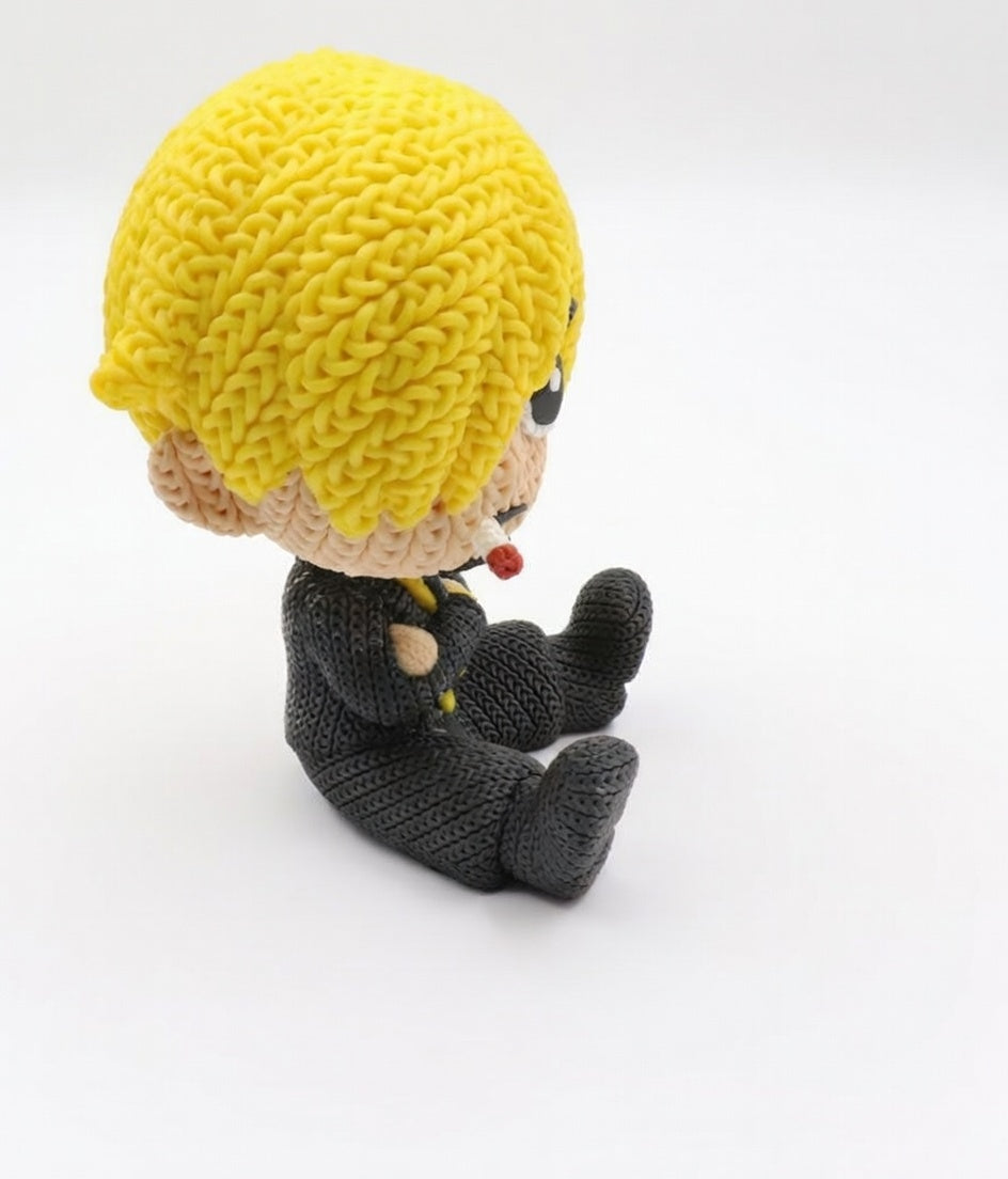 3D Printed - One Piece Knitted Anime Characters