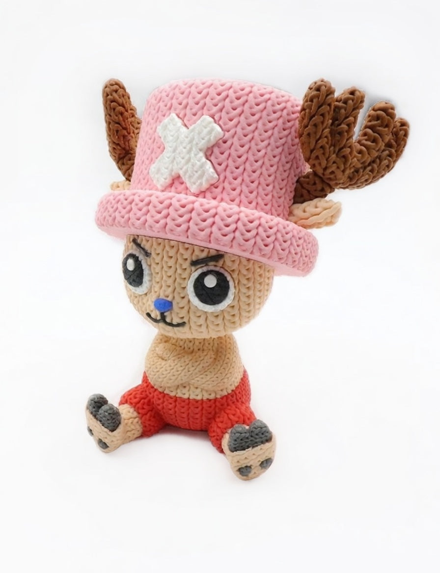 3D Printed - One Piece Knitted Anime Characters
